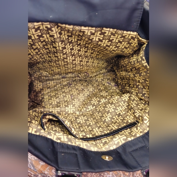 Black, Tote, Bag, Purse, Tory, Beach, Travel, Unisex, Office, Vacation, Wedding - Picture 3 of 13